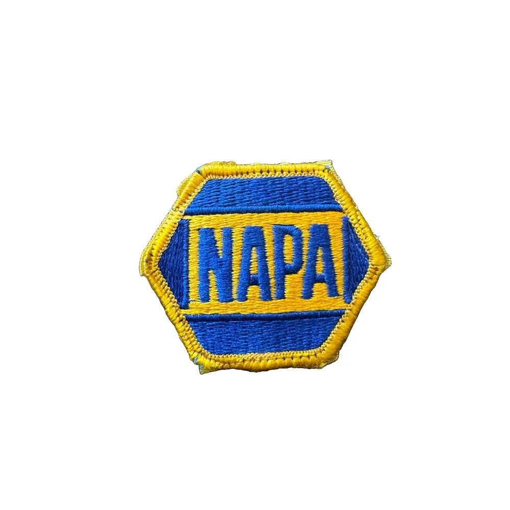 Vintage Napa Auto Parts Blue Yellow Patch For Hat Or Clothing